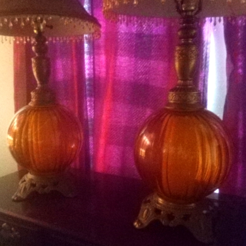 Vintage Lamp 60's Retro Mid Century Am